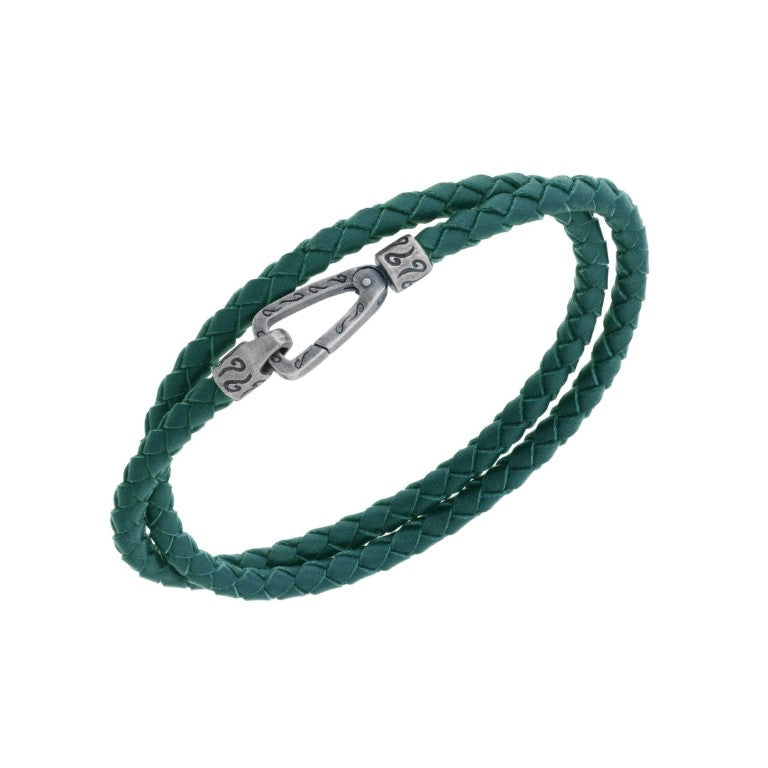 Braided Rope Double Wrap Bracelet